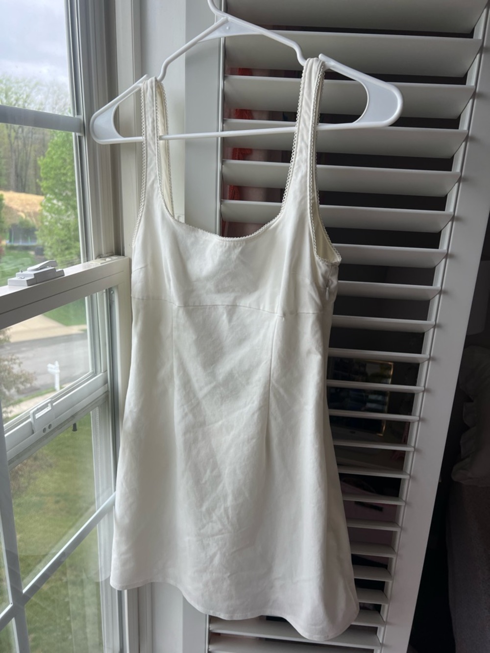 White Mini Dress